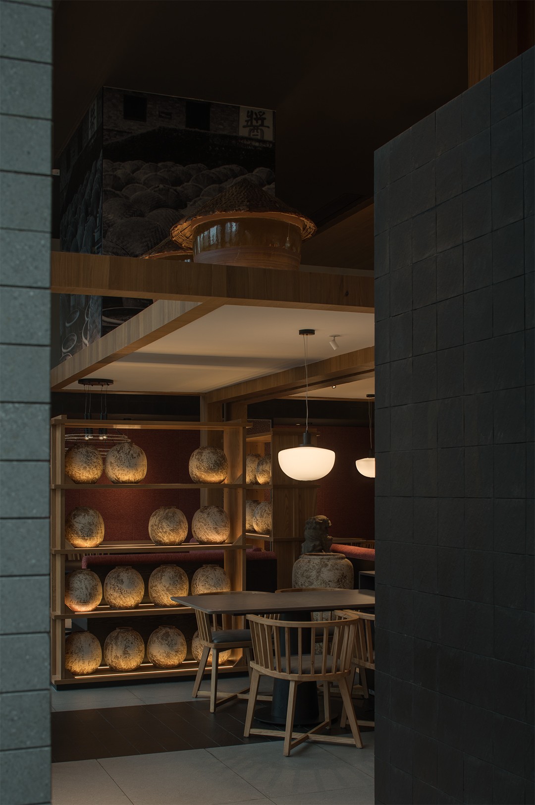 鄭州金博大推薦席萃小廚川菜館裝修設計方案(圖6) 鄭州金博大推薦席萃小廚川菜館裝修設計方案(圖6)