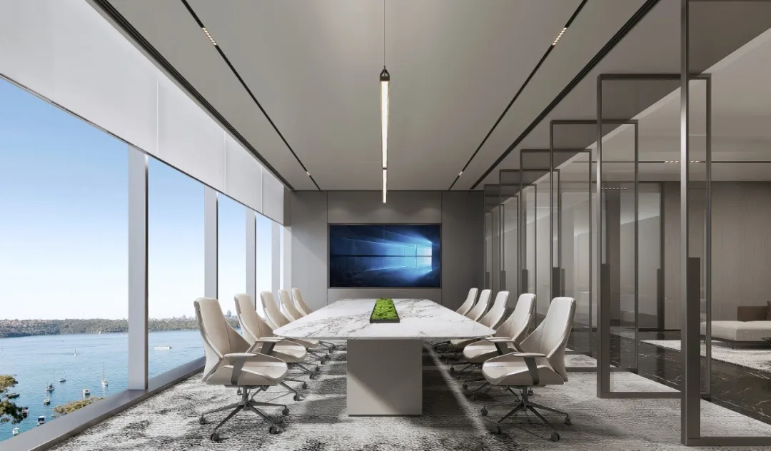 2萬6千平現(xiàn)代花園式商務(wù)辦公樓裝修設(shè)計方案(圖11)