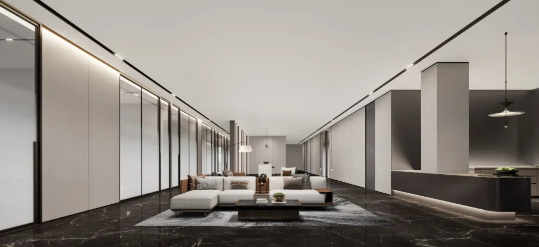 2萬6千平現(xiàn)代花園式商務(wù)辦公樓裝修設(shè)計方案(圖10)