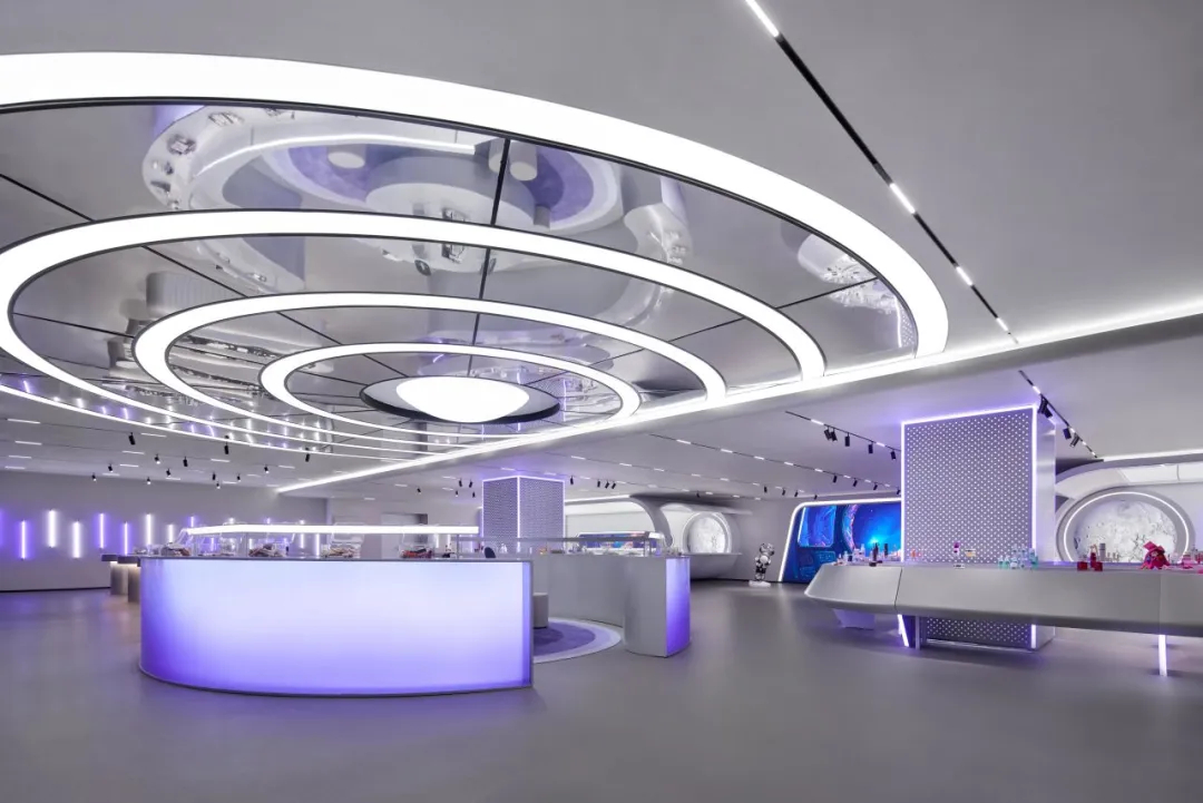 安特未來靈感艙化妝品企業(yè)展廳裝修設(shè)計(圖2) 安特未來靈感艙化妝品企業(yè)展廳裝修設(shè)計(圖2)