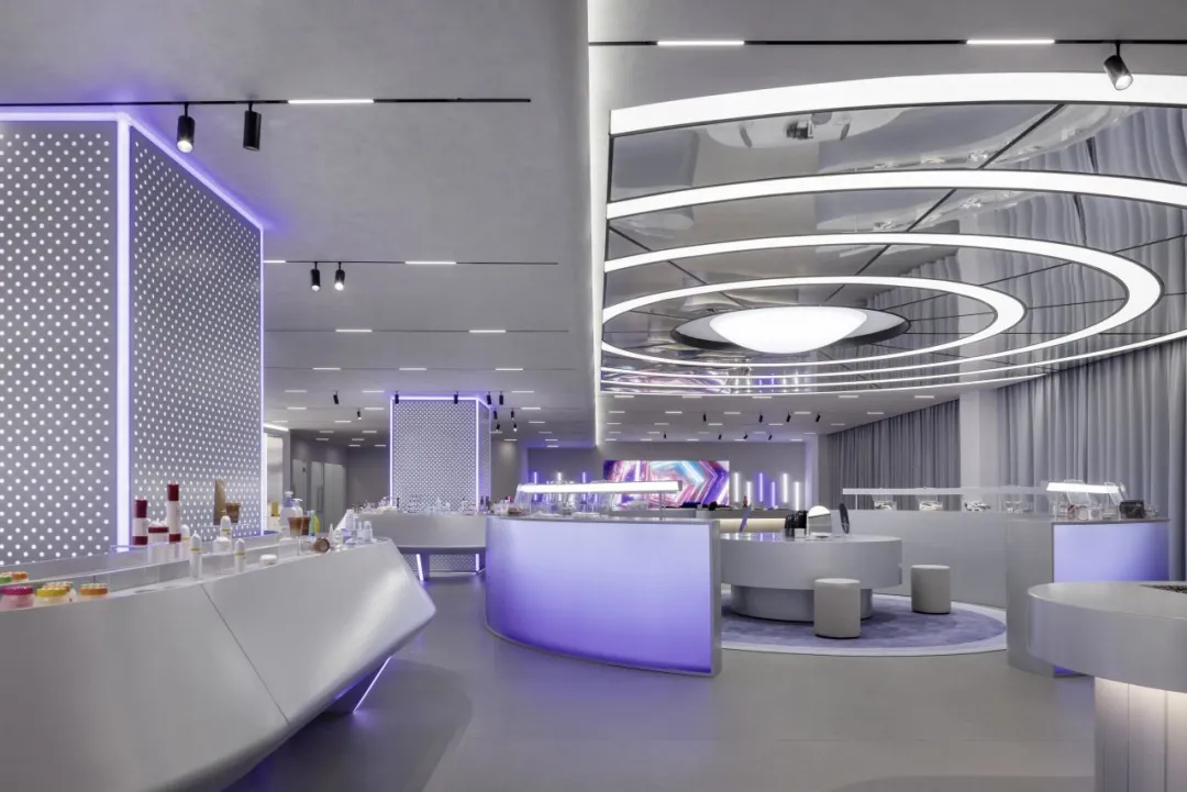 安特未來靈感艙化妝品企業(yè)展廳裝修設(shè)計(圖4) 安特未來靈感艙化妝品企業(yè)展廳裝修設(shè)計(圖4)