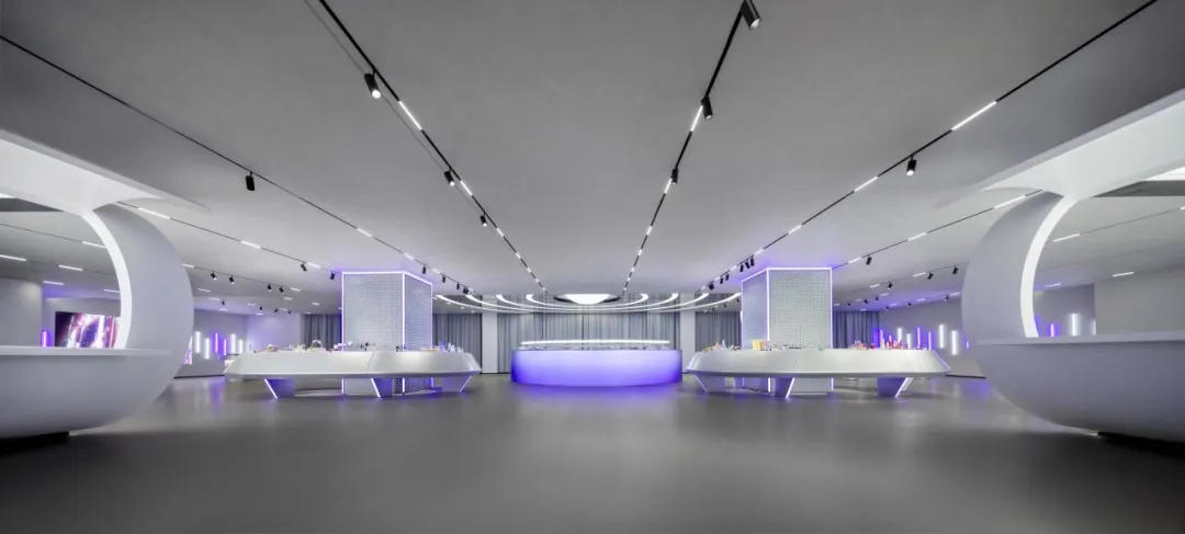 安特未來靈感艙化妝品企業(yè)展廳裝修設(shè)計(圖6) 安特未來靈感艙化妝品企業(yè)展廳裝修設(shè)計(圖6)