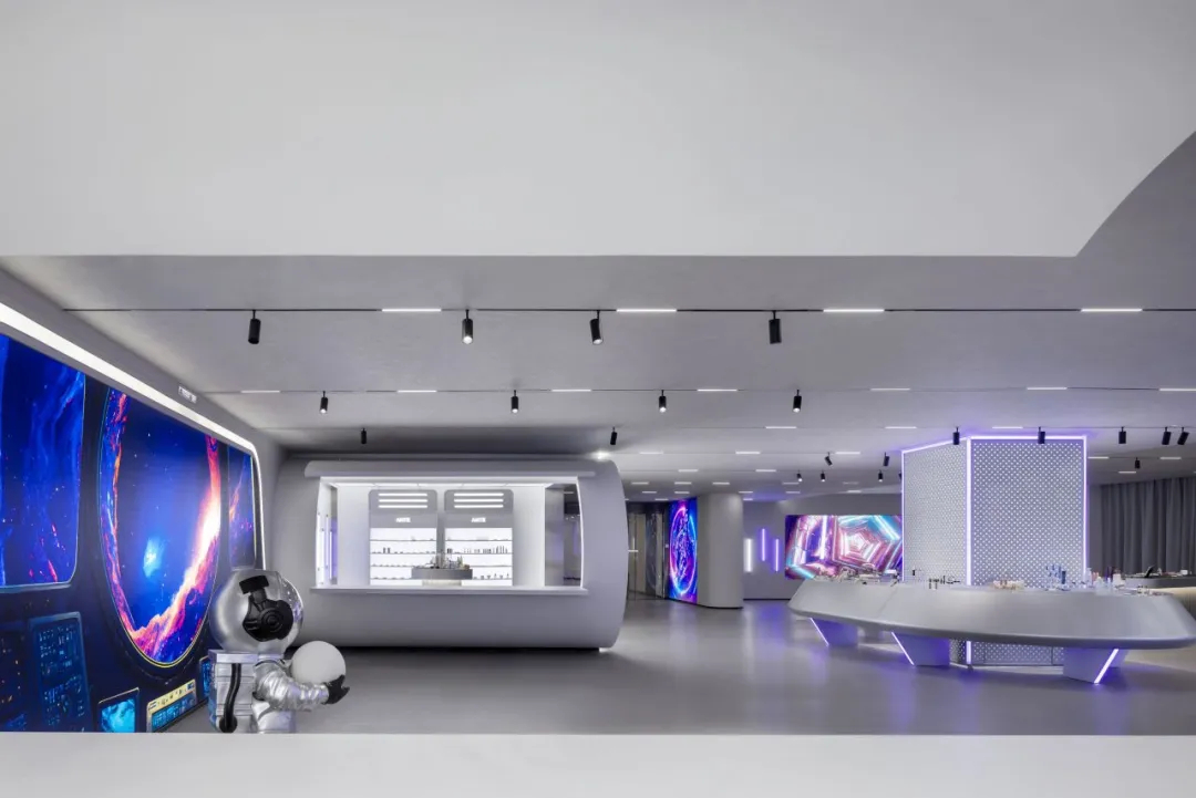 安特未來靈感艙化妝品企業(yè)展廳裝修設(shè)計(圖8) 安特未來靈感艙化妝品企業(yè)展廳裝修設(shè)計(圖8)