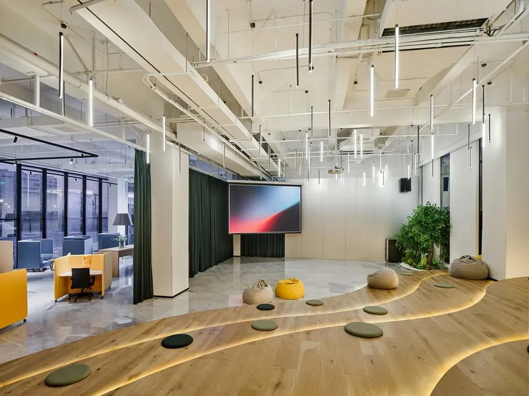 5000平種業(yè)集團總部辦公&展廳裝修設(shè)計方案(圖5) 5000平種業(yè)集團總部辦公&展廳裝修設(shè)計方案(圖5)