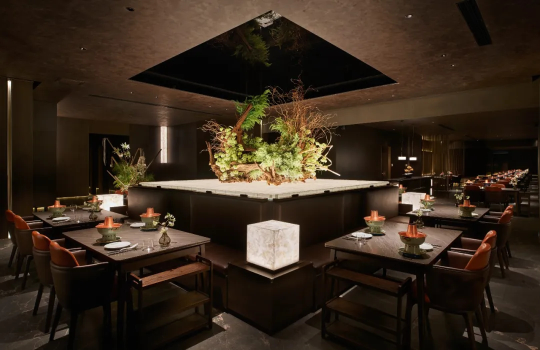 簡(jiǎn)約東方 璽源居老北京涮鍋火鍋店裝修設(shè)計(jì)(圖3) 簡(jiǎn)約東方 璽源居老北京涮鍋火鍋店裝修設(shè)計(jì)(圖3)