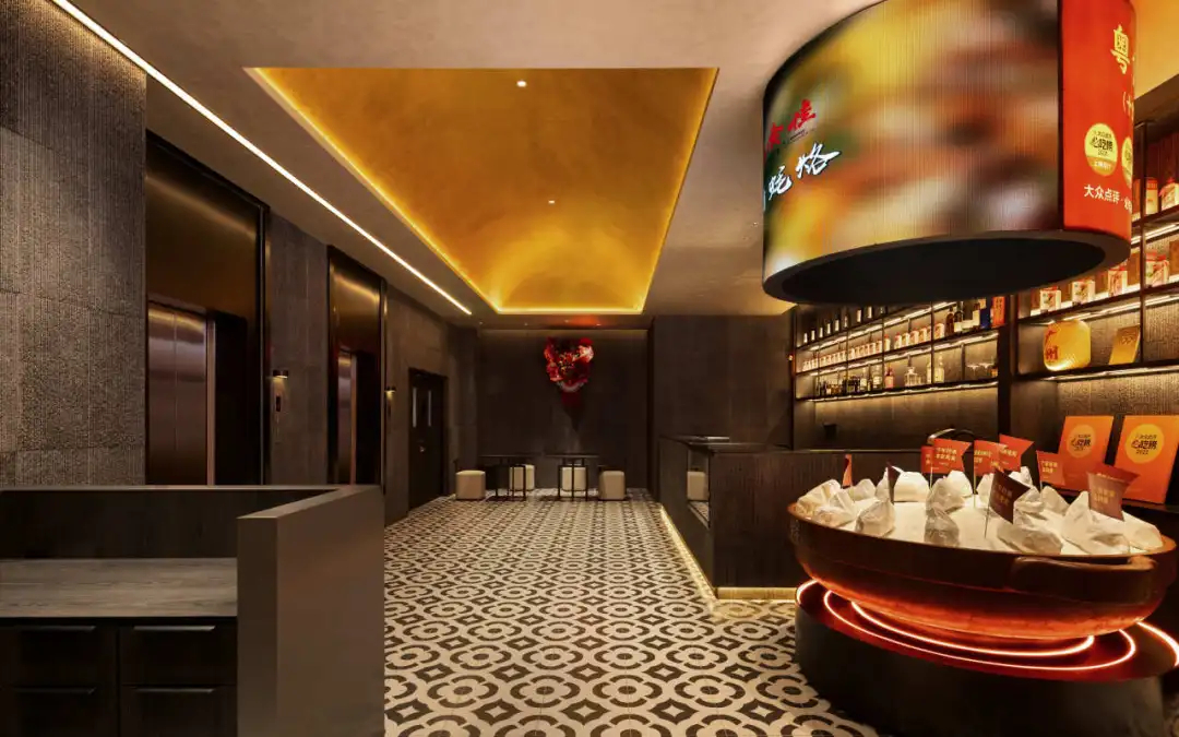 粵食佳·啫啫煲&燒臘 嶺南特色粵菜餐廳裝修設(shè)計(圖2)