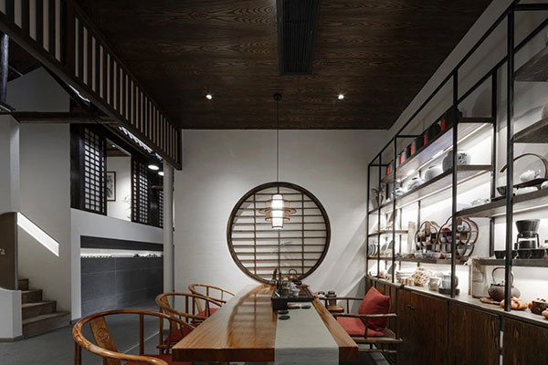 江南韻茶室裝修設計