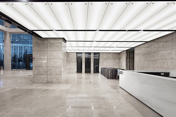 金平果國際商務(wù)大廈大廳改造