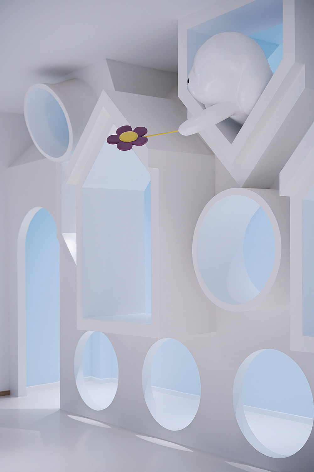 寵物店裝修公司—狗狗派萌寵中心設(shè)計案例分享(圖2)