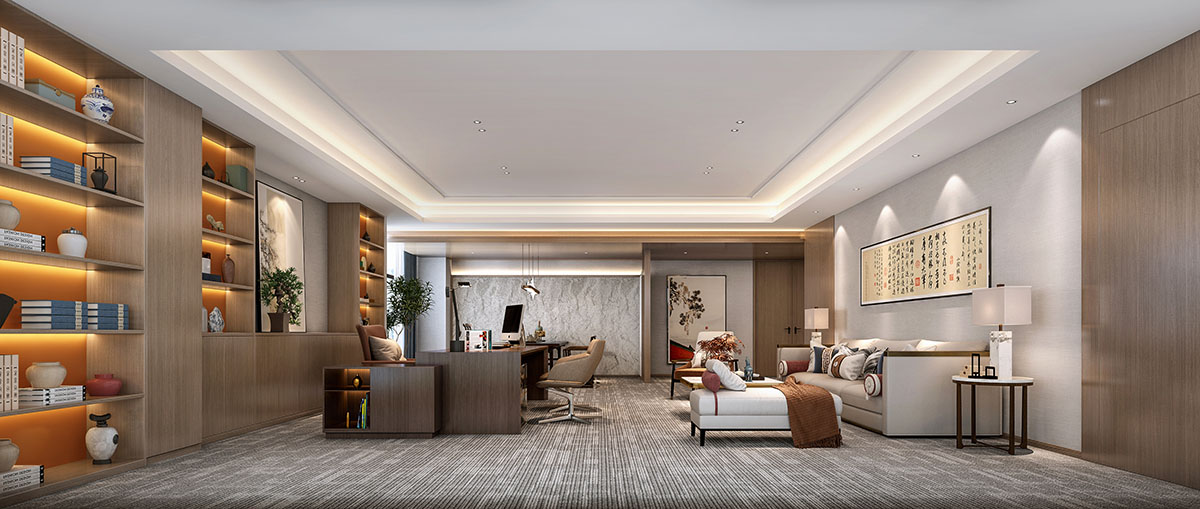 鄭州糖小果科技公司|辦公設(shè)計方案|案例效果圖