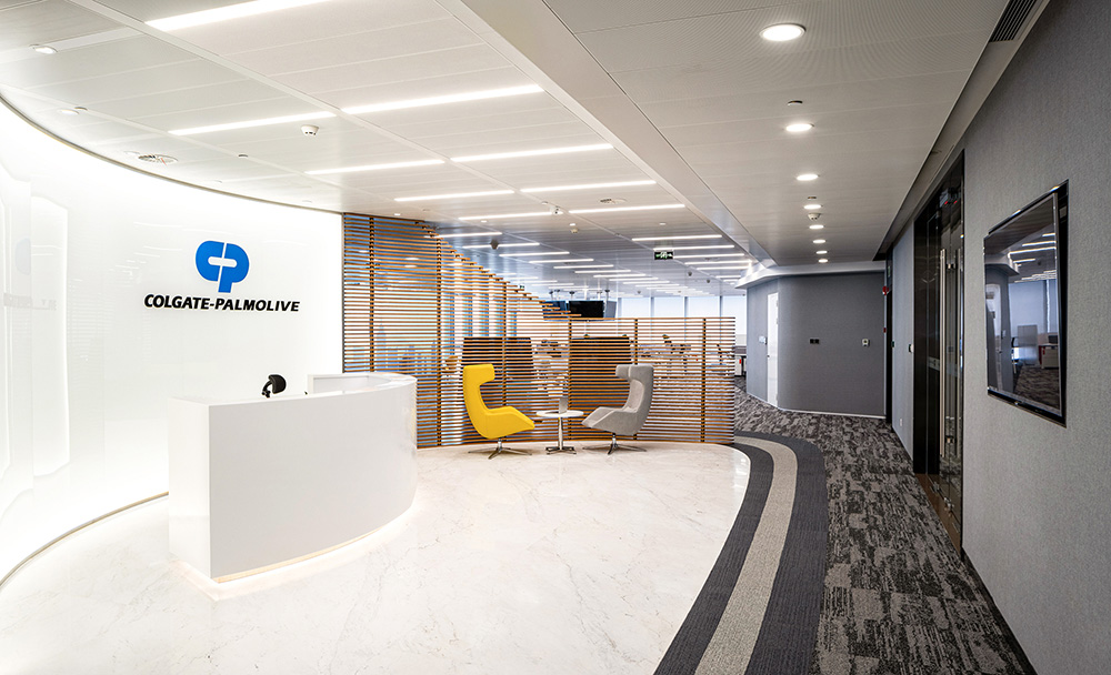 鄭州辦公室裝修公司高露潔辦公室設計案例分享(圖2) 1.jpg